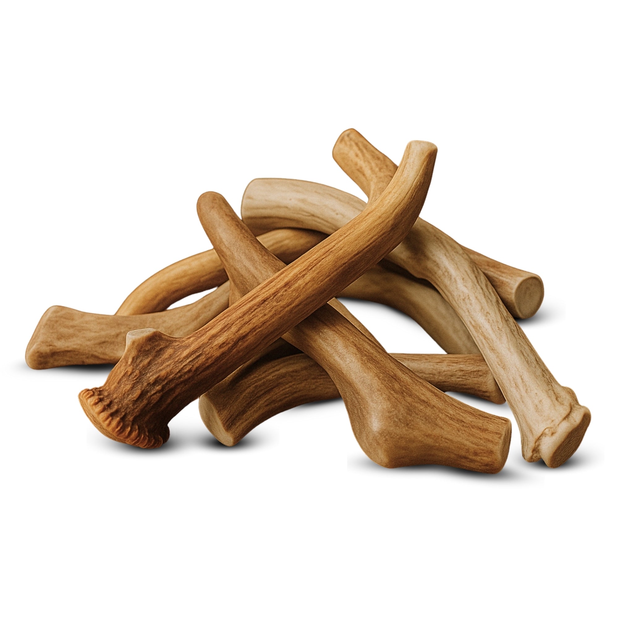 1 Pound Pack Bulk | Premium Deer Antler Chews