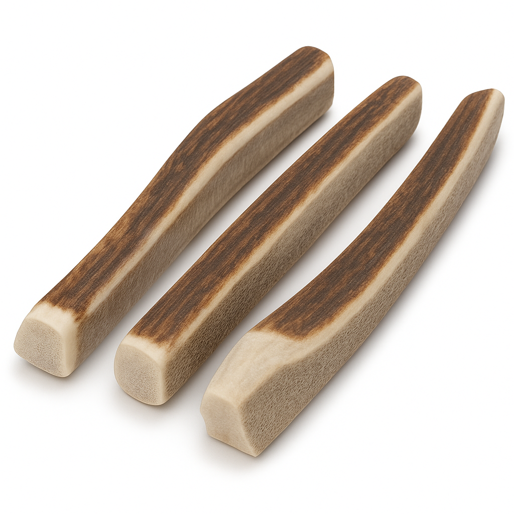 3 Pack - Small | Split Elk Antler Dog Chews