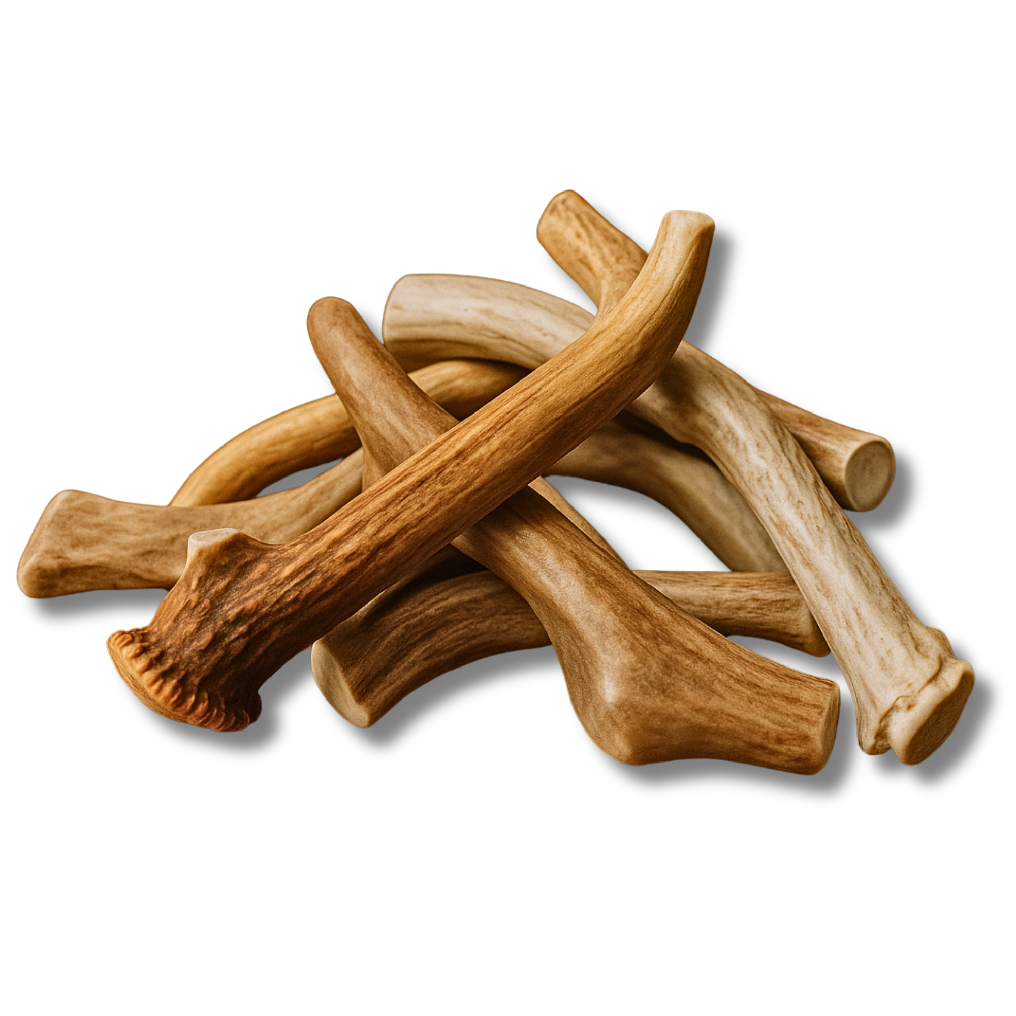 1 Pound Pack Bulk | Premium Deer Antler Chews